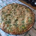 El cooksnap de Christian Adriazola cuando hizo Quiche de acelga y champiñón.