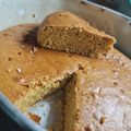 El cooksnap de Norma Estigarribia cuando hizo Torta Hü (Torta Negra).