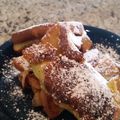 lumiere309's cooksnap of when they made French Toast Banana Fosters Roll-Ups.
