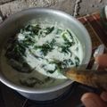 Cooksnap dari Riska Indah Cahyani untuk resep Sayur bobor bayam wortel