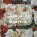El cooksnap de Slomy Elizabeth Correa cuando hizo Lasaña de camarones en salsa roja.