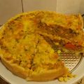 El cooksnap de Paola Acosta cuando hizo Tarta de zapallitos.