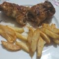 El cooksnap de Carlos Torres cuando hizo Muslos de pollo relleno.