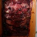 El cooksnap de Rafricana cuando hizo Churrasco al chutney de frutos rojos.
