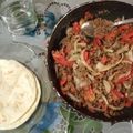 El cooksnap de niki cuando hizo Rapiditas/tacos vegetarianos.