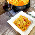 El cooksnap de Xurde cuando hizo Arroz meloso con bacalao y cebolla.