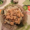 Rita Rácz Cooksnap-ja, amikor elkészítette a(z) Tárkonyos csirkeragu kókusztejszínnel - mindenmentes receptet.