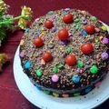 Pratiti Dasgupta Ghosh's cooksnap of when they made চকোলেট কেক উইথ চকোলেট ফ্লাওয়ার (chocolate cake with chocolate flower recipe in Bengali).