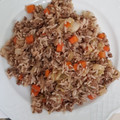 El cooksnap de Gabriel Melo Lozano cuando hizo Arroz con verduras y vinagre balsámico de Módena.