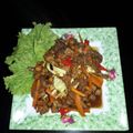 Cooksnap dari Lukie Lazuardi untuk resep Tumis Kacang Panjang Wortel Daging Tempe