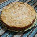 El cooksnap de amaliadf cuando hizo Torta Haragana de Manzanas.