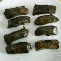 El cooksnap de Julia C. cuando hizo Dolmas {Hojas de Parra Rellenas}.