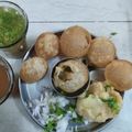 Ruchita prasad का कुकस्नैप जब उन्होंने पानीपूरी (गोलगप्पे)(pani puri golgappe recepie in hindi) बनाया था।