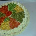 El cooksnap de Nati Rodriguez cuando hizo Ensalada para después de las fiestas navideñas.