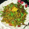 @shipra verma का कुकस्नैप जब उन्होंने फली आलू की सब्जी (Fali aloo ki sabzi recipe in Hindi) बनाया था।