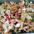 El cooksnap de Sandra cuando hizo Ensalada de pasta con quesitos y orégano, “sin gluten “.
