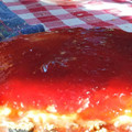 El cooksnap de Amelia Sosa cuando hizo Cheesecake.