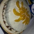 El cooksnap de Miriam Otero cuando hizo Torta de crema y duraznos.