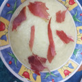 El cooksnap de Luci Garcia Garcia cuando hizo Gazpacho de melón.