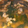 El cooksnap de Sabina Romero cuando hizo Potaje de merluza y garbanzos.