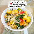 Cooksnap dari Lanjarsih/Mama Fifian ( MasakanRumahan) untuk resep Tumis Tauge Tahu Kacang Panjang