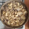 El cooksnap de Catlos cuando hizo Salsa vegana de champiñones para pasta.