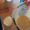 El cooksnap de damaik damaik cuando hizo Batido de melocotón 🍑 con plátano🍌 y leche de almendras.