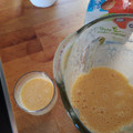 El cooksnap de damaik damaik cuando hizo Batido de melocotón 🍑 con plátano🍌 y leche de almendras.
