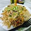 Suparna Bhattacharya's cooksnap of when they made ভেজ চাউমিন (Veg chowmein recipe in Bengali).