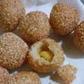 Cooksnap dari Ismaya untuk resep Onde Wijen Mini isi Keju Manis