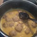 El cooksnap de Miguel Angel cuando hizo Albóndigas con salsa al estilo de mi padre 💃🏻.