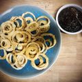El cooksnap de Arianne cuando hizo Aros de cebolla al horno con salsa barbacoa casera.