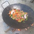 El cooksnap de Natalia Rodriguez cuando hizo Chorizos al vino blanco.