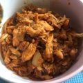 Cooksnap dari Dapuricha-richa untuk resep Ayam Suwir Kemangi Pedas Manis