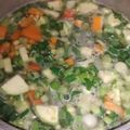 El cooksnap de Martin Lucero cuando hizo Sopa de verduras .