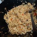 Cooksnap Misszz Mariey semasa beliau membuat Nasi Goreng.