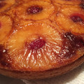 El cooksnap de teoperoelcorazon cuando hizo Bizcocho volteado piña 🍍🍒.