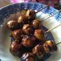 Cooksnap dari Bunda Luqman's Kitchen untuk resep Bakso Bakar Pedas Manis