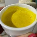 El cooksnap de Florencia Diaz cuando hizo Golden milk.