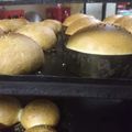 El cooksnap de Fer Vargas cuando hizo Pan para hamburguesas.