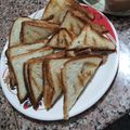 Anuja Mishra का कुकस्नैप जब उन्होंने आलू चीज़ सैंडविच (Aloo cheese sandwich recipe in hindi) बनाया था।