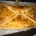 El cooksnap de Gatacocinera cuando hizo Empanada de atún.