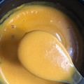El cooksnap de Neko cuando hizo Crema de calabaza y batata con Mambo.