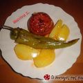 Cooksnap από Ματίνα Σ. στη συνταγή Ντομάτες γεμιστές με κιμά