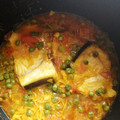 El cooksnap de Charo Gil Muñoz cuando hizo Fideuá con pescado y guisantes.