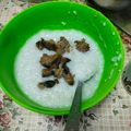 Cooksnap dari LiSa VerOnika untuk resep Bubur ayam lengkap + sate
