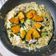 驍軒 的 南瓜菠菜古崗佐拉起司燉飯 Pumpkin Spinach Gorgonzola risotto (奶素) cooksnap