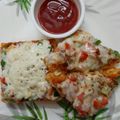 Kanta Gulati's cooksnap of when they made Cheese bread pizza.