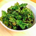 Silvia's cooksnap of when they made Kale Chips.