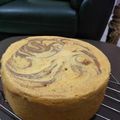 Cooksnap dari Popo L untuk resep Bolu Durian Keju